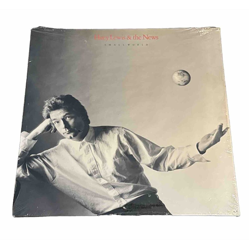 Huey Lewis &‎ the News "Small World" 1988 SEALED NEW BMG LP - Chrysalis Records
